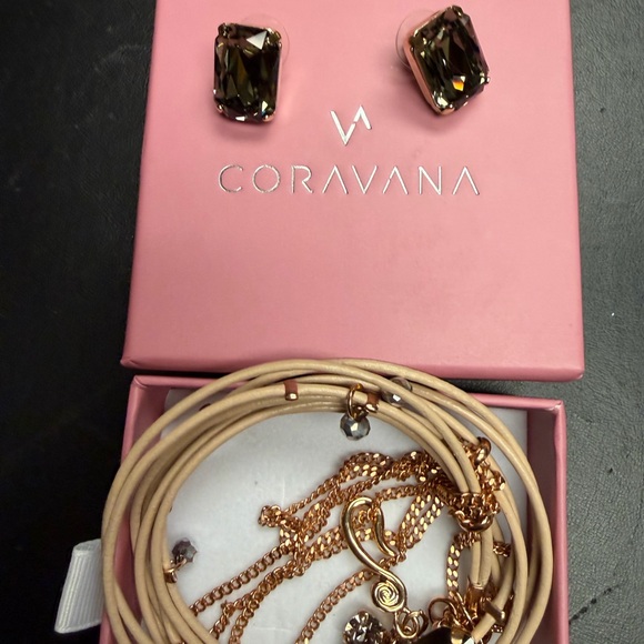 Coravana Stardust Bracelet & matching earrings. - Picture 3 of 4